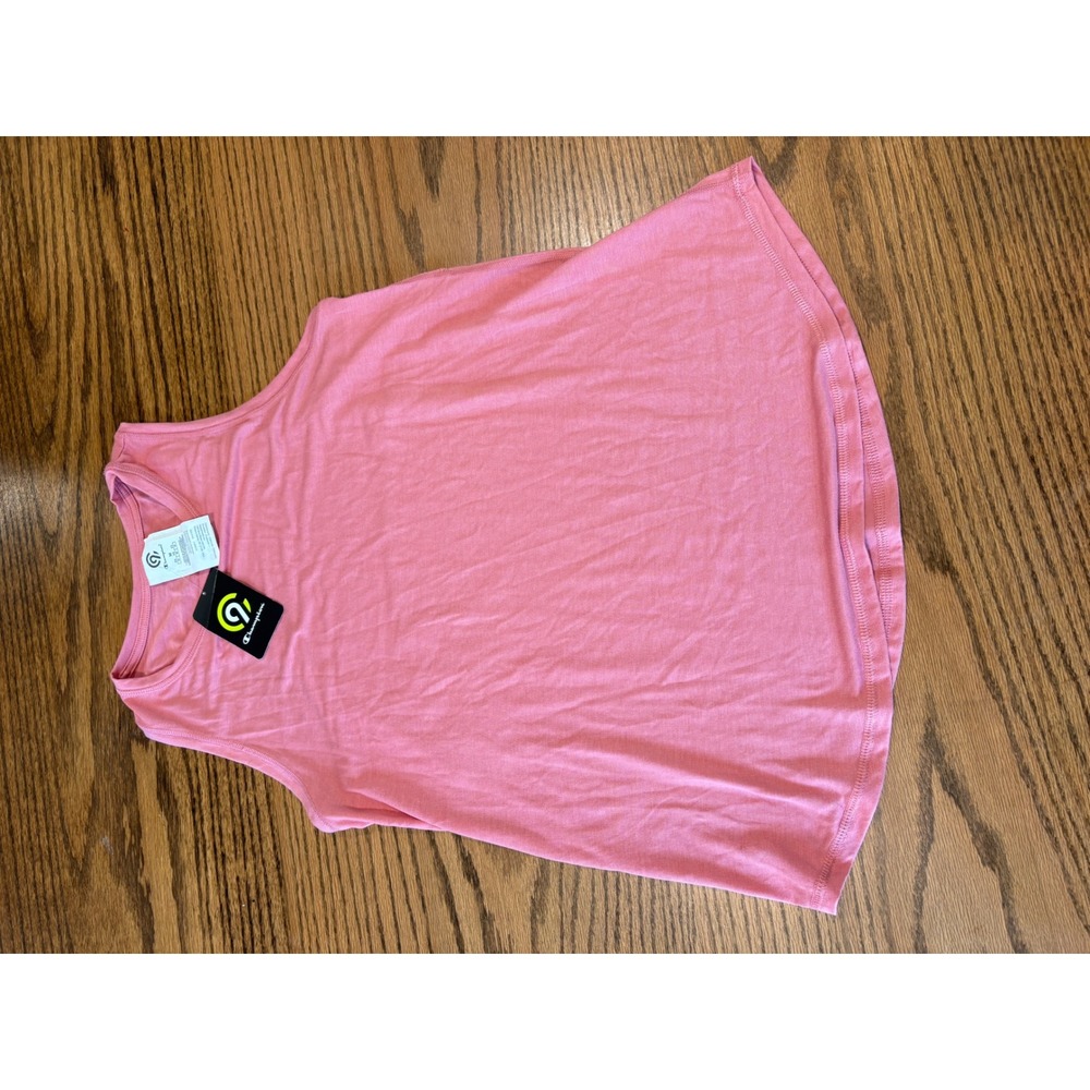 Champion Women Rose Ranch Pink Active Tank Top Sleeveless Gym Shirt NWT Size M